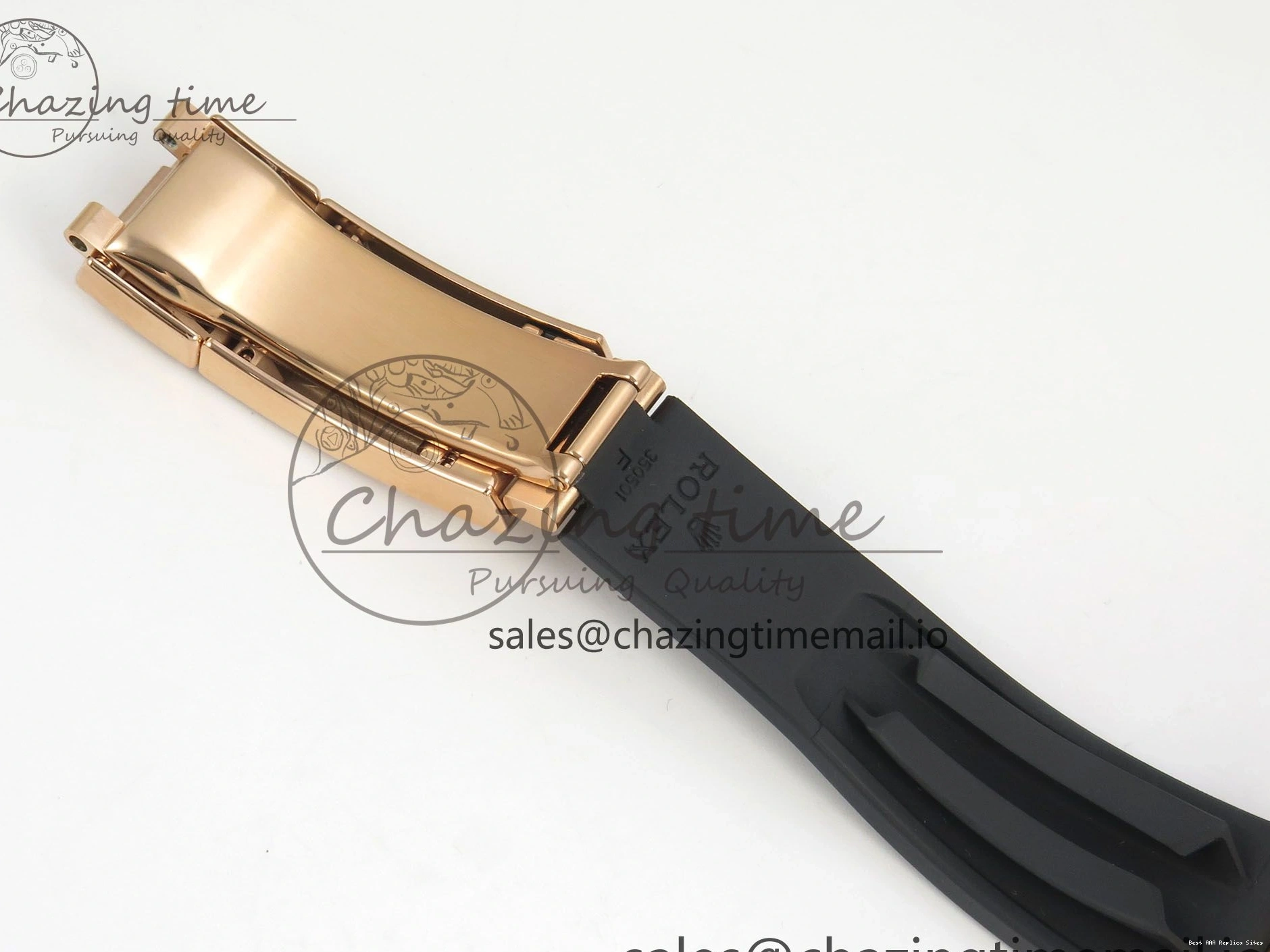 AAA Replica Watches 126515 Best VSF Black 114 (Weighted) 1:1 V2 Dial Oysterflex RG EasyCare Strap on Daytona Edition VS4131 0113